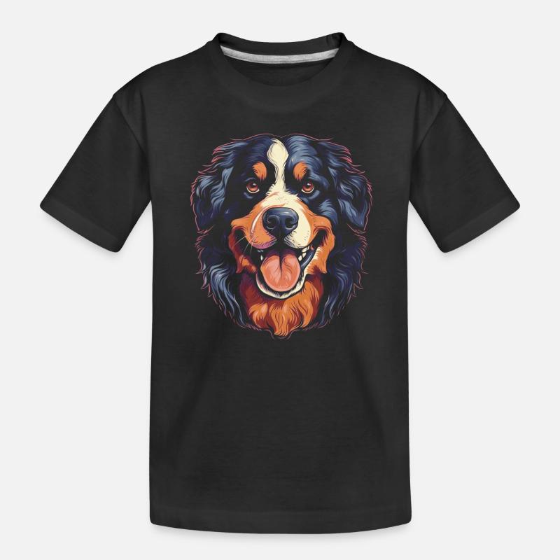 Bouvier bernois - T-shirt bio Premium Enfant - noir