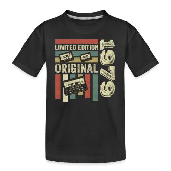 Millésime 1979 - citation d’anniversaire rétro 1979 - T-shirt bio Premium Enfant - noir - Devant