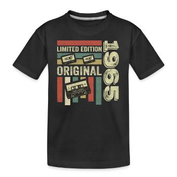Millésime 1965 - citation d’anniversaire rétro 1965 - T-shirt bio Premium Enfant - noir - Devant