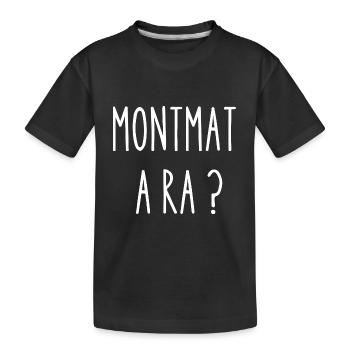 montma a ra - T-shirt bio Premium Enfant - noir - Devant