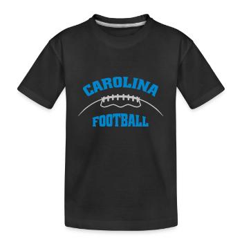 Football de Caroline - T-shirt bio Premium Enfant - noir - Devant