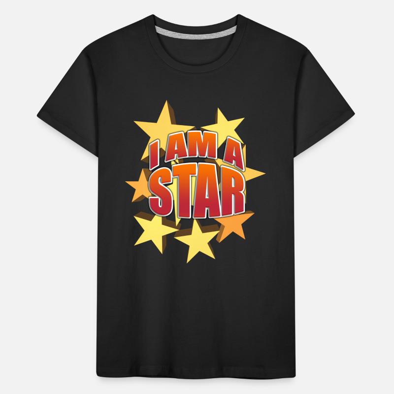 Ich bin ein Star Kinder Premium Bio T-Shirt
