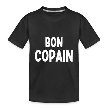 bon copain - T-shirt bio Premium Enfant - noir - Devant