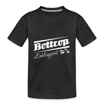 Bottrop - Lieblingsort mit Stadtnamen - Kinder Premium Bio T-Shirt - Schwarz - Vorne