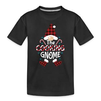 Cook Chefs Christmas Efl Saying Holiday Dinner - Kids' Premium Organic T-Shirt - black - Front