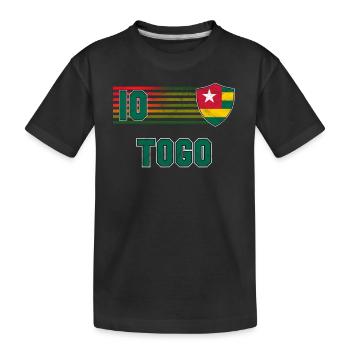 Togo - T-shirt bio Premium Enfant - noir - Devant