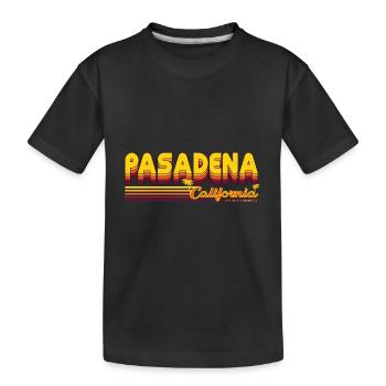 Pasadena California Design - T-shirt bio Premium Enfant - noir - Devant