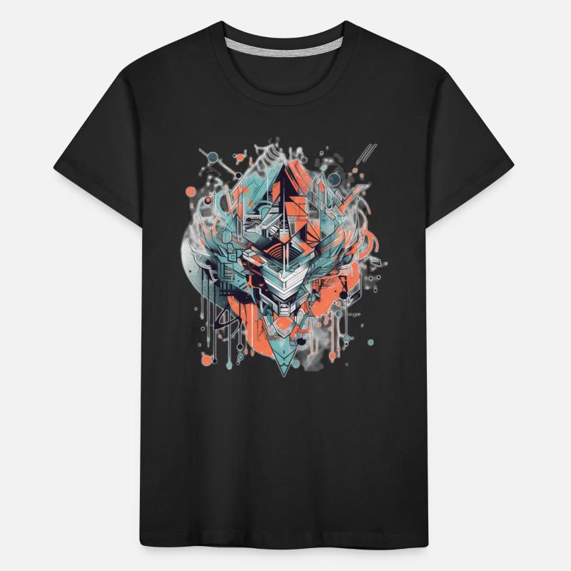 Conception abstraite T-shirt bio Premium Enfant