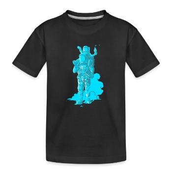 Onwards, Papa Space! - T-shirt bio Premium Enfant - noir - Devant