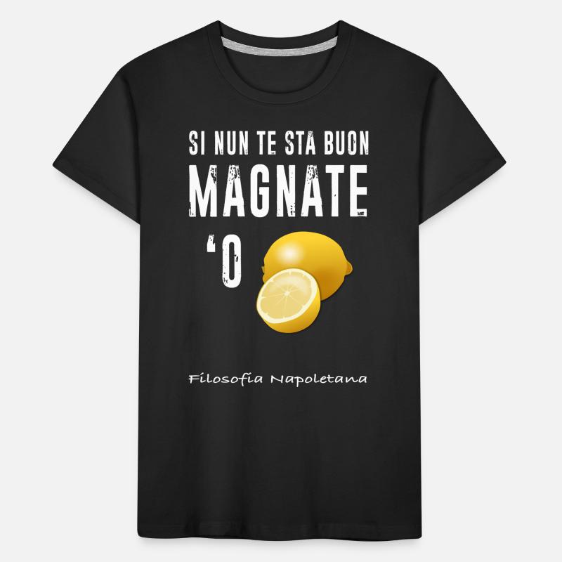 Magnate oder Zitrone Kinder Premium Bio T-Shirt