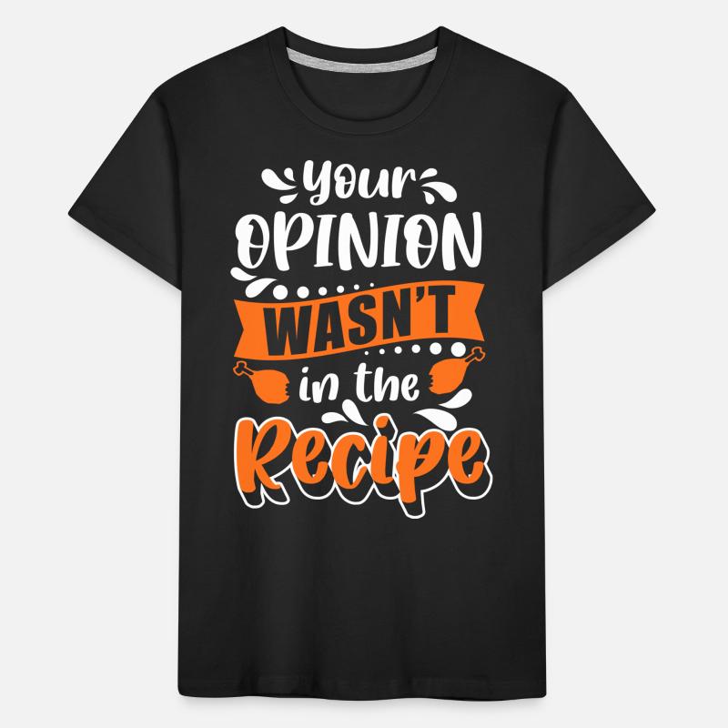 Chef Kitchen Hobby Chef Chef Kids' Premium Organic T-Shirt