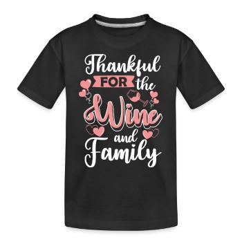 Réunion de famille Fête de réunion à la maison - T-shirt bio Premium Enfant - noir - Devant