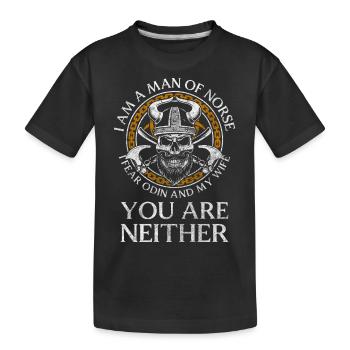 Thor Nordic Lightning - T-shirt bio Premium Enfant - noir - Devant