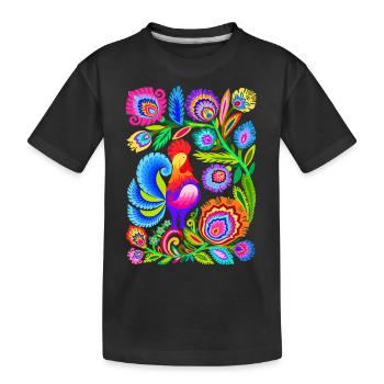 Schweden Schweden Schweden Skandinavien Reisekunst Kunst - Kinder Premium Bio T-Shirt - Schwarz - Vorne