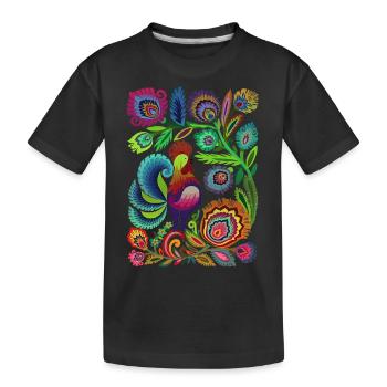 Schweden Schweden Schweden Skandinavien Reisekunst Kunst - Kinder Premium Bio T-Shirt - Schwarz - Vorne