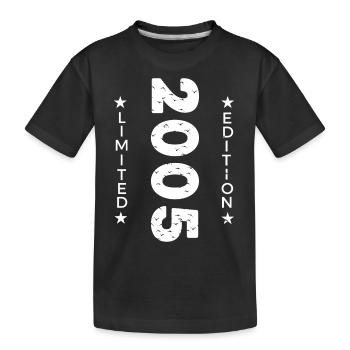 2005 LIMITED EDITION - T-shirt bio Premium Enfant - noir - Devant