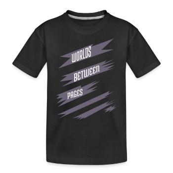 present book reviews mental getaway - Kids' Premium Organic T-Shirt - black - Front