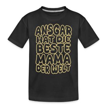 Dire Ansgar - T-shirt bio Premium Enfant - noir - Devant