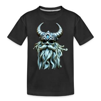 Ragnar - Kids' Premium Organic T-Shirt - black - Front