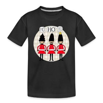 Xmas - Santa Claus - Santa Claus - Winter - DD - T-shirt bio Premium Enfant - noir - Devant