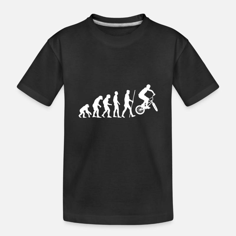 évolution BMX - T-shirt bio Premium Enfant - noir