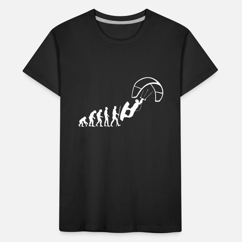 Kite Evolution Kids' Premium Organic T-Shirt