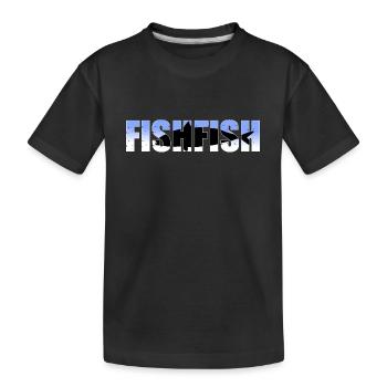 Poisson - T-shirt bio Premium Enfant - noir - Devant
