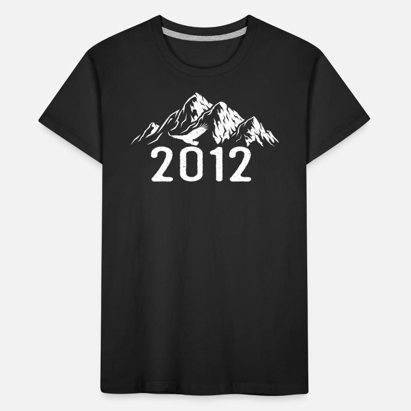 Vintage Geburtstag 2012 - Retro Geschenkidee 2012 Kinder Premium Bio T-Shirt