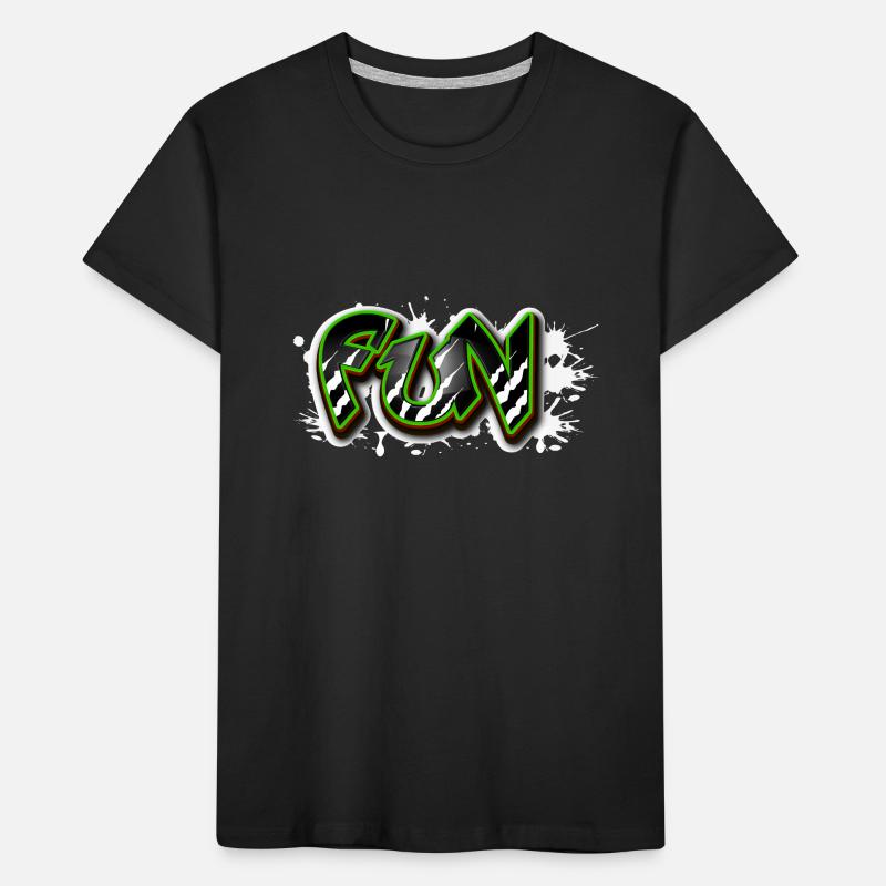 S’amuser dans le style graffiti T-shirt bio Premium Enfant