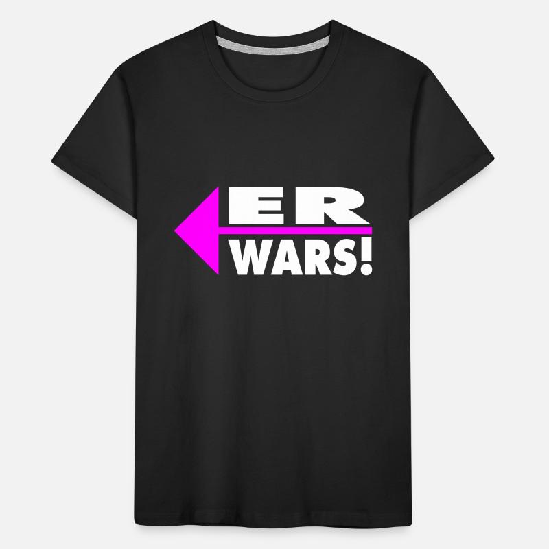 Er wars! Partner- oder Partyshirt Kinder Premium Bio T-Shirt