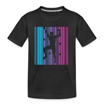 Escalade Vintage Bloc Escalade Grimpeur - T-shirt bio Premium Enfant - noir - Devant