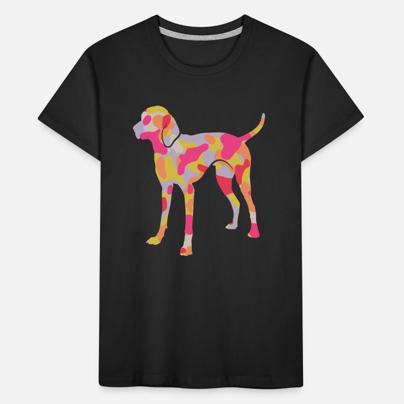 Weimaraner Hunde Hundemama Weimaraner Mädchen Kinder Premium Bio T-Shirt