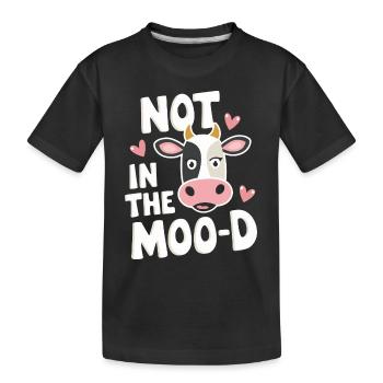 Éleveur de vaches Ferme Éleveur de vaches - T-shirt bio Premium Enfant - noir - Devant