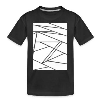 Strats - Kinder Premium Bio T-Shirt - Schwarz - Vorne