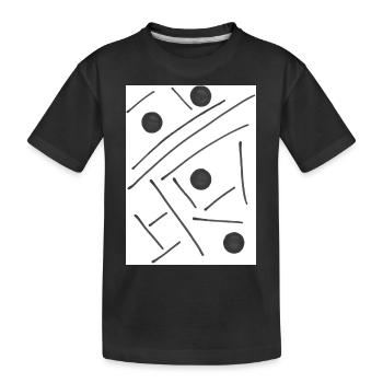 Sujfan - Kinder Premium Bio T-Shirt - Schwarz - Vorne