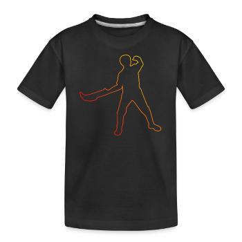 Pelota Pelota vasca Women Basque Pelota Men - Kids' Premium Organic T-Shirt - black - Front