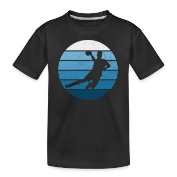Handball Handball Hommes Handball Handball - T-shirt bio Premium Enfant - noir - Devant