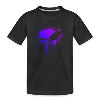 Scuba Diver Scuba Tauchen Herren Diver - Kinder Premium Bio T-Shirt - Schwarz - Vorne