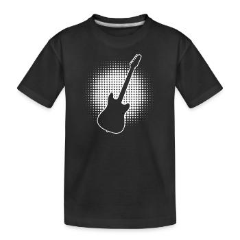 Guitariste Guitare Guitariste Guitariste Hommes - T-shirt bio Premium Enfant - noir - Devant