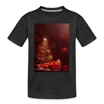 Noël 15 - T-shirt bio Premium Enfant - noir - Devant