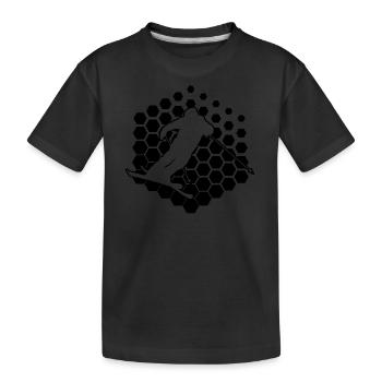 Slopestyle Femmes Freestyle Ski Ski Freestyle - T-shirt bio Premium Enfant - noir - Devant