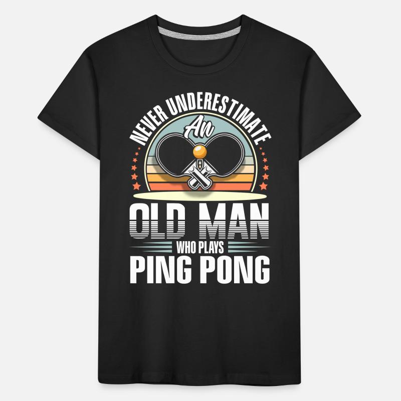 Table tennis Kids' Premium Organic T-Shirt