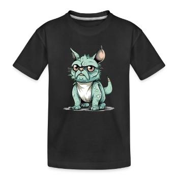 Brook le streum - T-shirt bio Premium Enfant - noir - Devant
