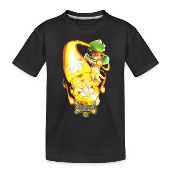 Ikit invoque Tiki Skate ! - T-shirt bio Premium Enfant - noir - Devant