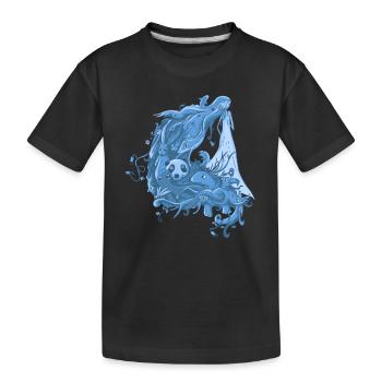 Dame nature - T-shirt bio Premium Enfant - noir - Devant