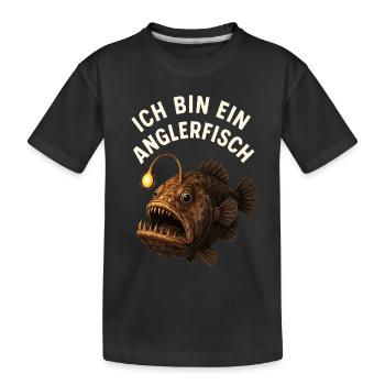 Frogfish Costume Fish Sea Creature Carnival - Kids' Premium Organic T-Shirt - black - Front