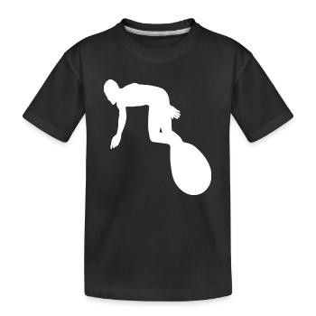 Surfeurs surfeurs surf surfeurs surfeurs - T-shirt bio Premium Enfant - noir - Devant