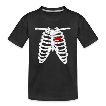 Motorcycle Motorcyclist Motorcyclist Gift - Kids' Premium Organic T-Shirt - black - Front