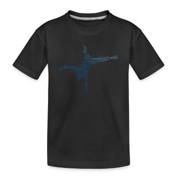 Break Dance Breakdance Herren Bboy Hiphop - Kinder Premium Bio T-Shirt - Schwarz - Vorne