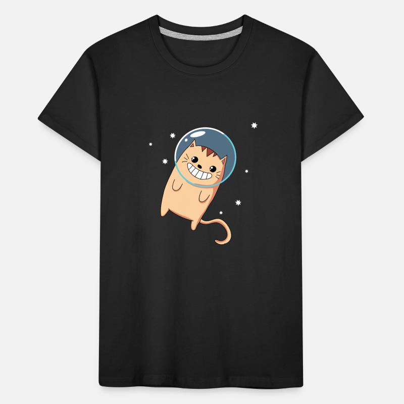 Cat - Outer Space - Kitten - Outer Space Kids' Premium Organic T-Shirt
